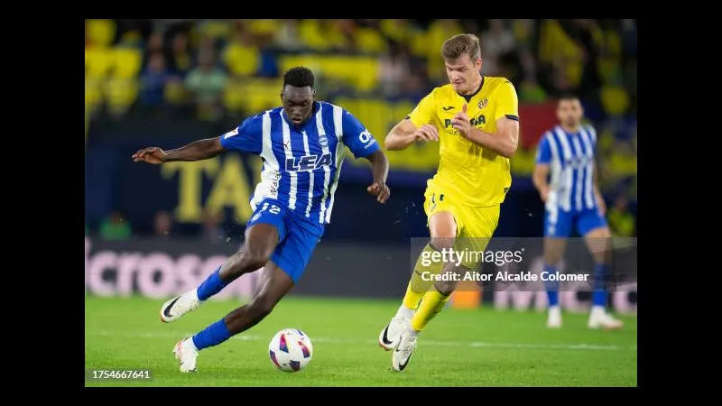 Bóng đá Villarreal đấu Alaves